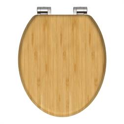 SCHÜTTE Abattant WC Bamboo Avec Frein De Chute 150 kg