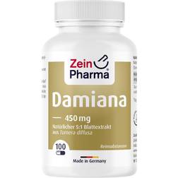Zein Pharma Damiana, 450mg caps 100 st
