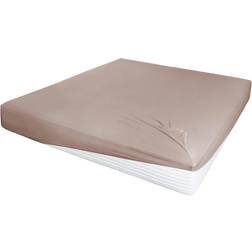 Jersey-Elastan Boxspringlaken ¦ Bettlaken Braun