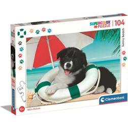 Clementoni Puzzle Sunny Beach g 104 -Teile Puzzle