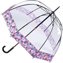 Fulton Luxe Birdcage Umbrella DIGITAL BLOSSOM