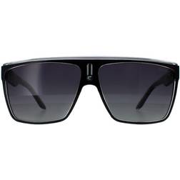 Carrera Sunglasses 22 P56/WJ Black White Polarized