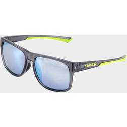Sinner Spike Sunglasses, Grey/Yellow