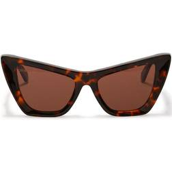 Off-White Edvard Sunglasses Havana/Brown