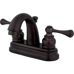 Kingston Brass GKB5615BL 4 in Centerset Bathroom Faucet Oil Rubbed Bronze