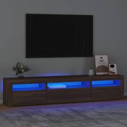 vidaXL LED-lys TV-bord
