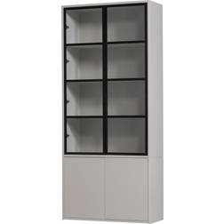 vtwonen Basic 230x101x40 mist Vitrineskab