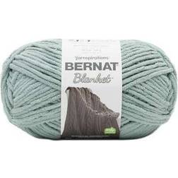 Bernat Bernat blanket big ball yarn smoky green 057355429291