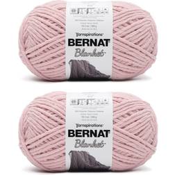 Bernat Blanket Big Ball Yarn-Tan Pink Multipack Of 2