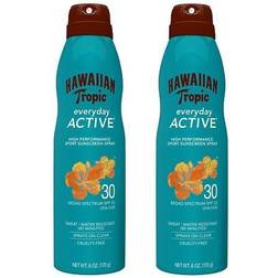 Hawaiian Tropic Everyday Active Sunscreen Spray, SPF 30, 6oz