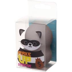 Puckator cutiemals raccoon makeup sponge beauty blender