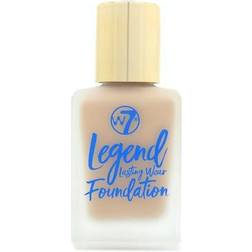 W7 Legend Foundation Creamy Liquid Foundation for Poreless, Semi-Matte Medium Coverage 28ml Natural Beige