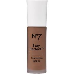 No7 stay perfect foundation cedar spf30 30ml