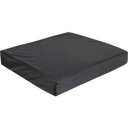 Loops Vinyl Memory Foam Wheelchair Cushion 16 x 16 x 2 Inches Wipe Clean Cover