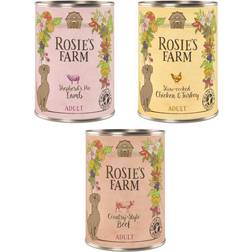 Rosie's Farm 400g Rosie's Farm Mixed Trial Packs Wet Dog Food Special Price!*