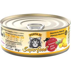 Porta 21 Superfood 24 x 80 g Alimento Umido Per Gatti