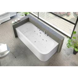 Ottofond Whirlpool-Badewannen-Komplettset Spirit 180