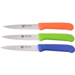 Gräwe Gemüsemesser 3 Stück, Edelstahl bunt1 Messer-Set