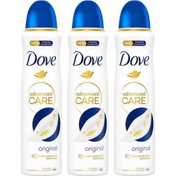 Dove Anti-Perspirant Advanced Care Original 72H Deodorant for Women, 150ml, 3