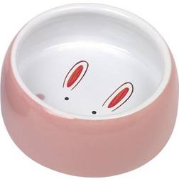 Nobby Keramikskål Gnaver Bunny Pink Ø 12 x 5