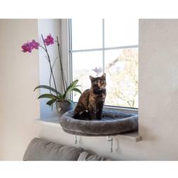 Kerbl Cama De Gatos Para Ventana Gris 55x35x10 cm