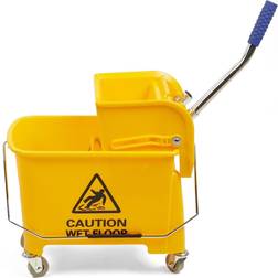 Mind Reader Mop Bucket with Wringer 22 Qt 5.5 Gallon