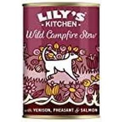 Lily's kitchen wild campfire stew wet dog food tins