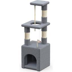 Vounot Cat Tree 88cm with Rope Scratching