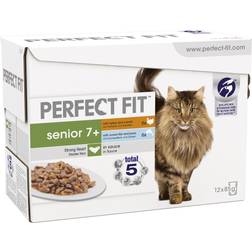 Perfect Fit Økonomipakke 96 x 85 g Senior Kalkun & Havfisk