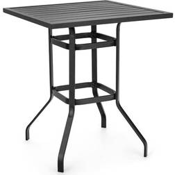 Costway 32 Bistro Outdoor Bar Table