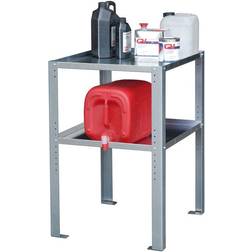 Bauer Miljø-Reol Til Dunke Med 2 Hylder 608 x 698 x 900 mm