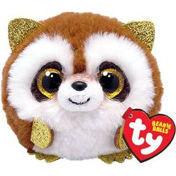 TY Beanie Teeny Puffies Pickpocket Raccoon, 10cm