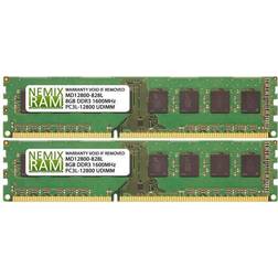 Ram 16GB (2x8GB) DDR3 1600 (PC3 12800) Desktop Memory Module