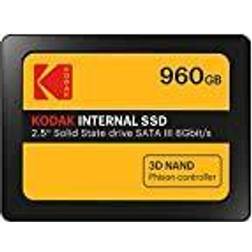 Kodak Internal SSD X150, Yellow, 960GB