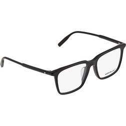 Montblanc Cadres optiques Mb0011oa col. 001 Hommes CarrÃ Noir