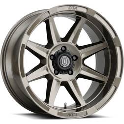 ICON ICON Alloys Bandit Wheel, 20x10 with 6 on Bolt Pattern Gloss