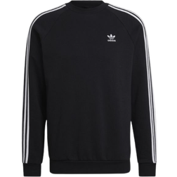 Adidas Adicolor Classics 3-Stripes Crew Sweatshirt - Black