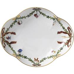 Royal Copenhagen Star Fluted Christmas Serveringsfad