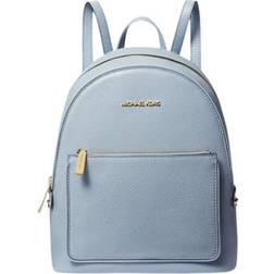 Michael Kors Adina Medium Pebbled Leather Backpack - Pale Blue