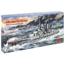 ICM Grosser Kurfurst WWI German Battleship New