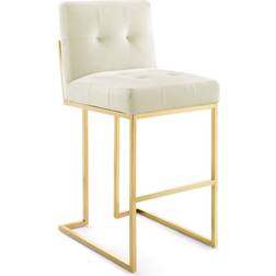 modway Privy Gold Bar Stool