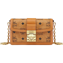 MCM Tracy Crossbody Mini - Cognac