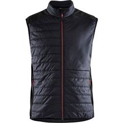 Blåkläder Warm-Lined Vest - Black/Red