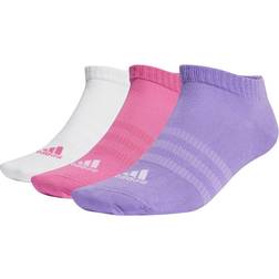 adidas Thin and Light Sportswear Low-Cut Socks 3-pack - Preloved Fuchsia/White/Violet Fusion