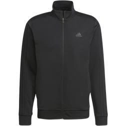 adidas Essentials Warm-Up 3-Stripes Track Jacket Men - Black