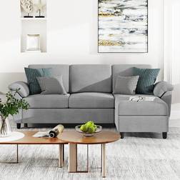 Vongrasig Convertible Sectional Sofa 79.1" 2pcs 3 Seater