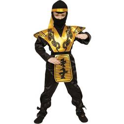 Dress Up America Deluxe Ninja-kostymset för barn