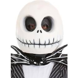 Jack Skellington Nightmare Before Christmas Latex Mask Black/White