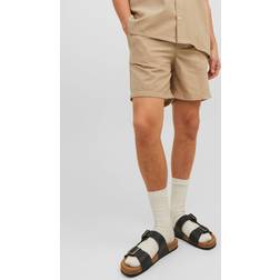 Jack & Jones Stoffshorts 12234697 Beige Loose Fit