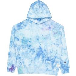 Champion Hooded Sweatshirt Raw Fabric - Azul